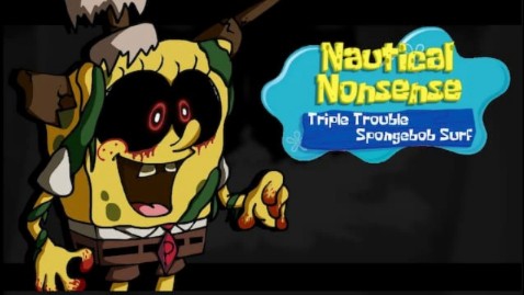 [图]Nautical Nonsense (Triple Trouble - Spongebob Surf) [FNF/海绵宝宝］