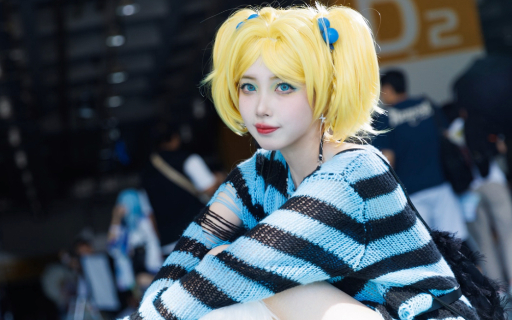 【飞天小女警泡泡cos】是特别喜欢的场照