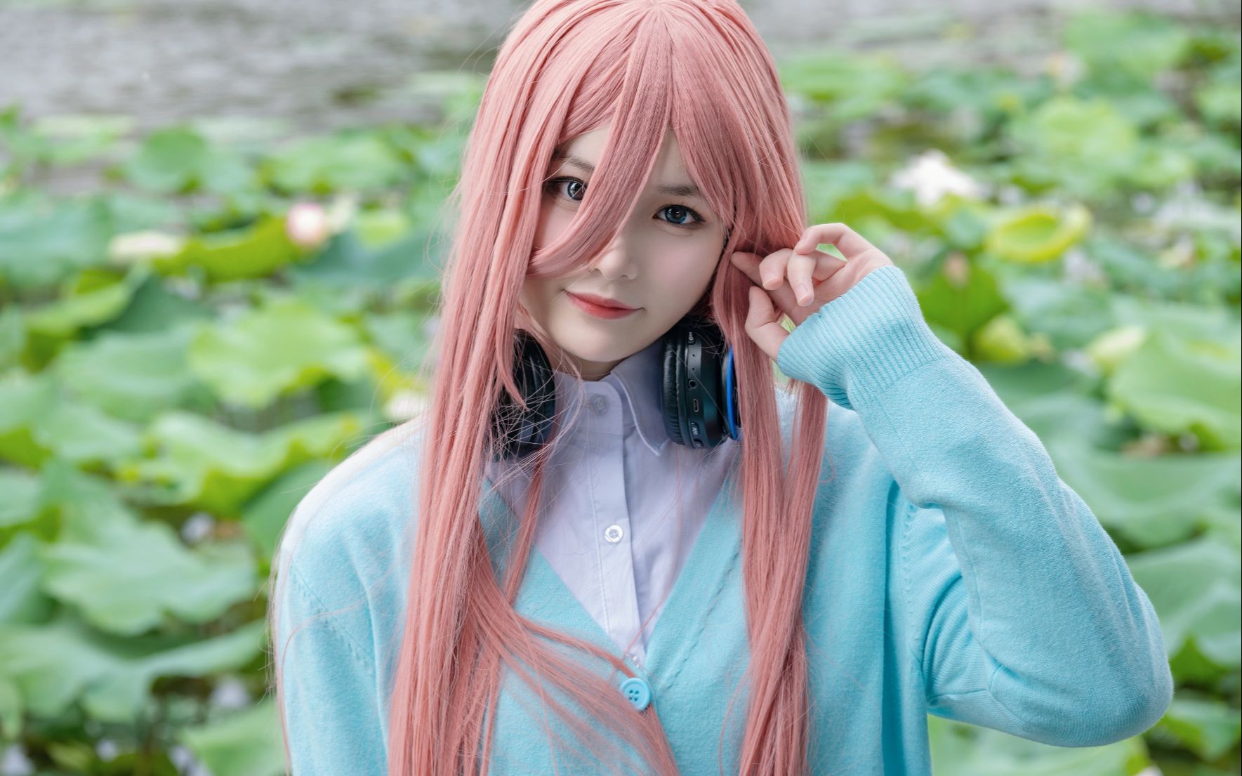 《五等分的新娘》中野三玖cos