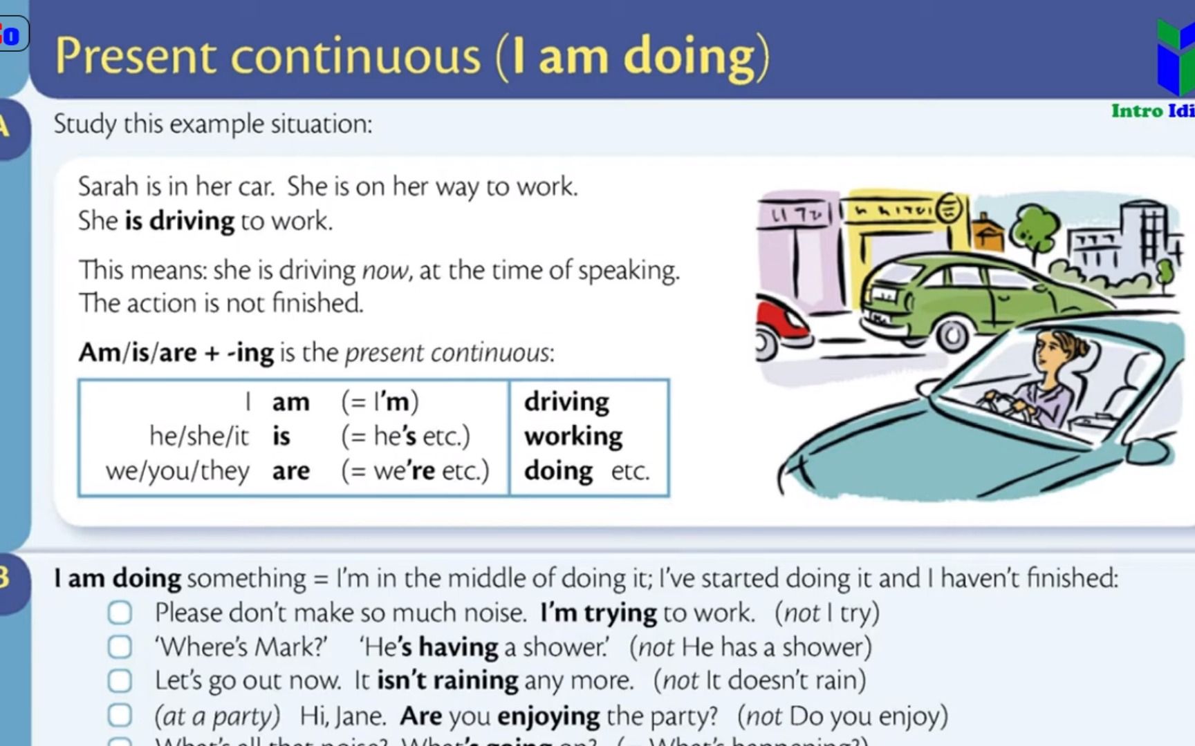 [图]全网首发，《英语语法在用》English Grammar in use 全英文讲解版，陆续整理。