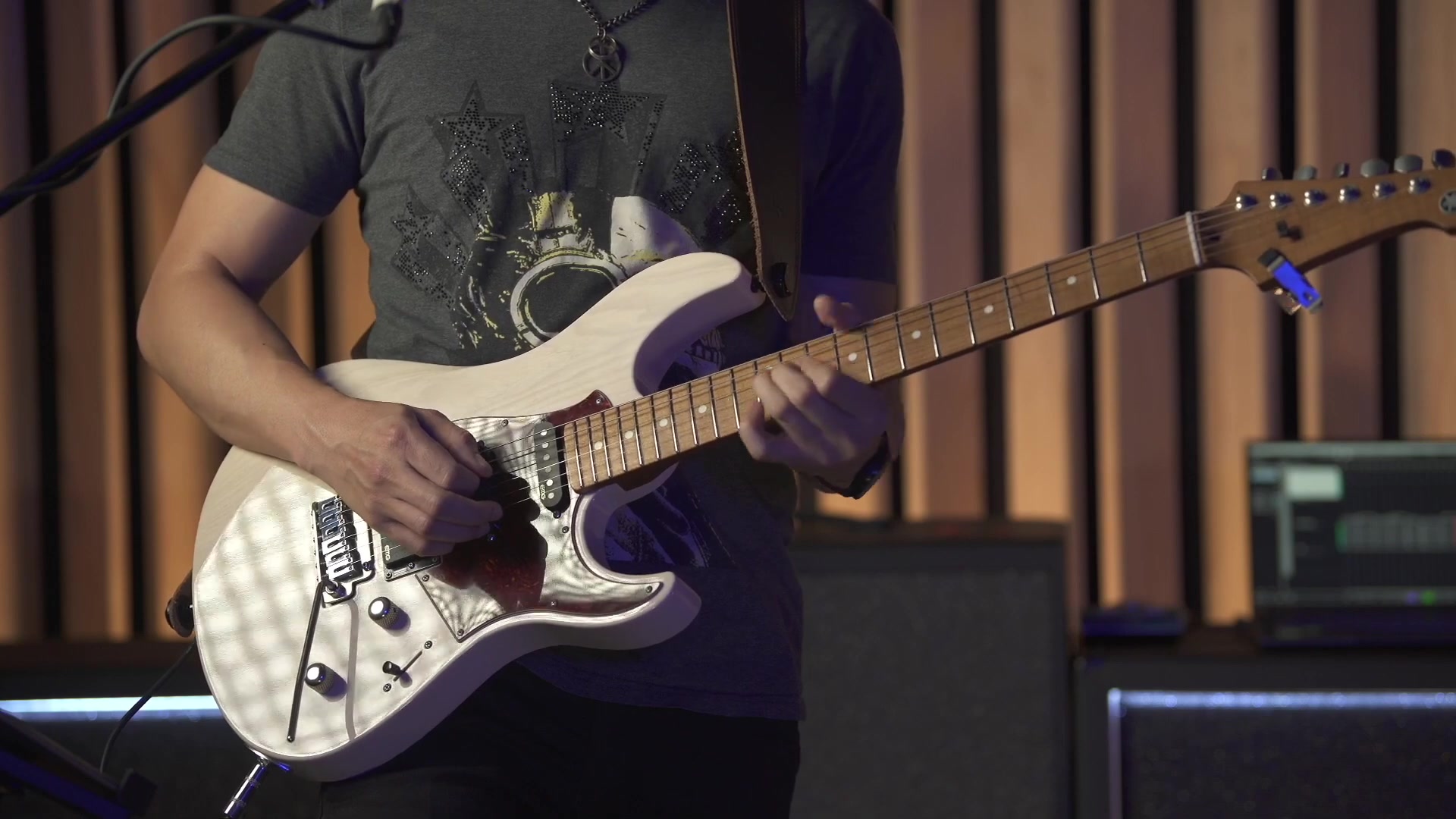 jack thammarat jamming on purple rain at green asia studio