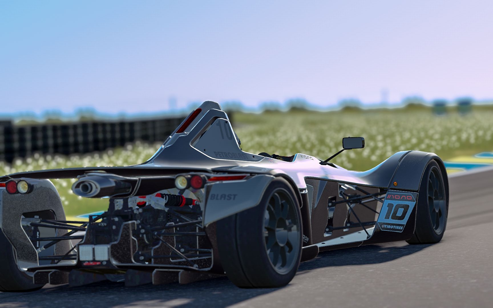 最强喷气式超跑 bac mono @ 威尔士安格西岛赛道体验 107"774