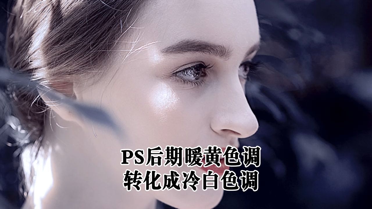 PS后期如何把暖黄调调成冷白调哔哩哔哩bilibili