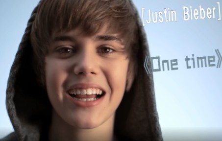 [图]Justin Bieber 贾斯汀·比伯 《One time》