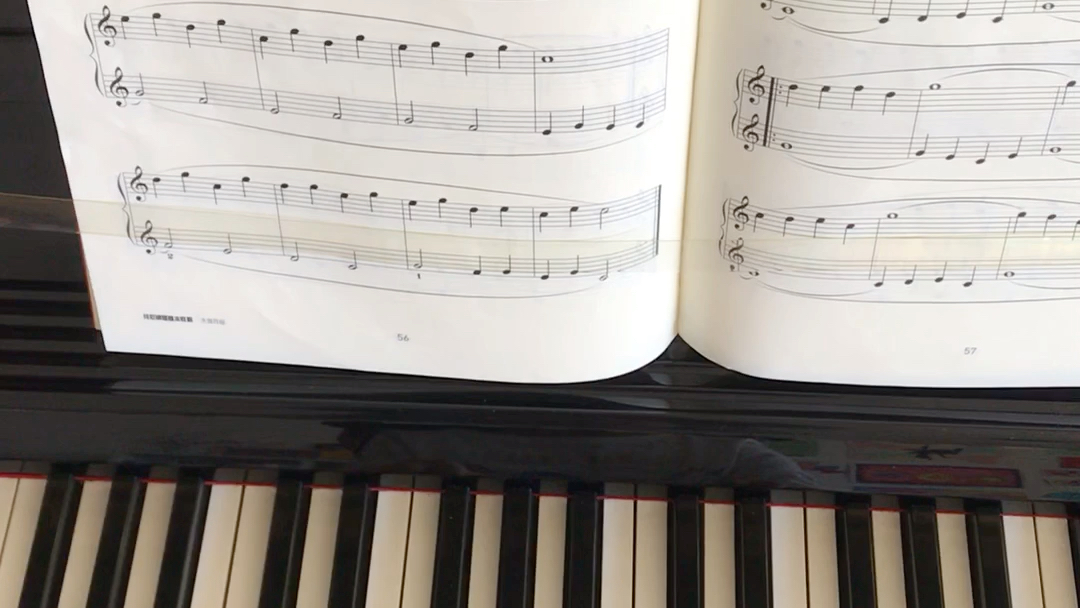 活动作品拜厄钢琴基本教程28