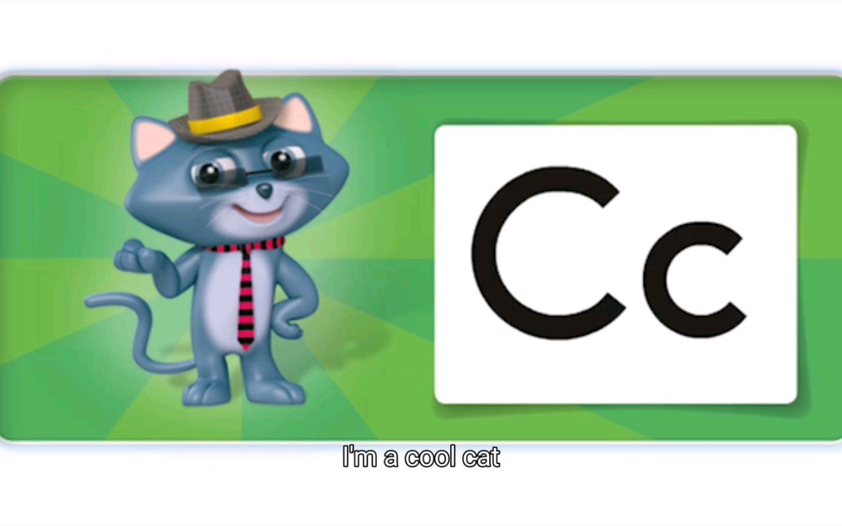 自然拼读——字母cc letter cc 英语系列课程小视频 启蒙英语 phonics