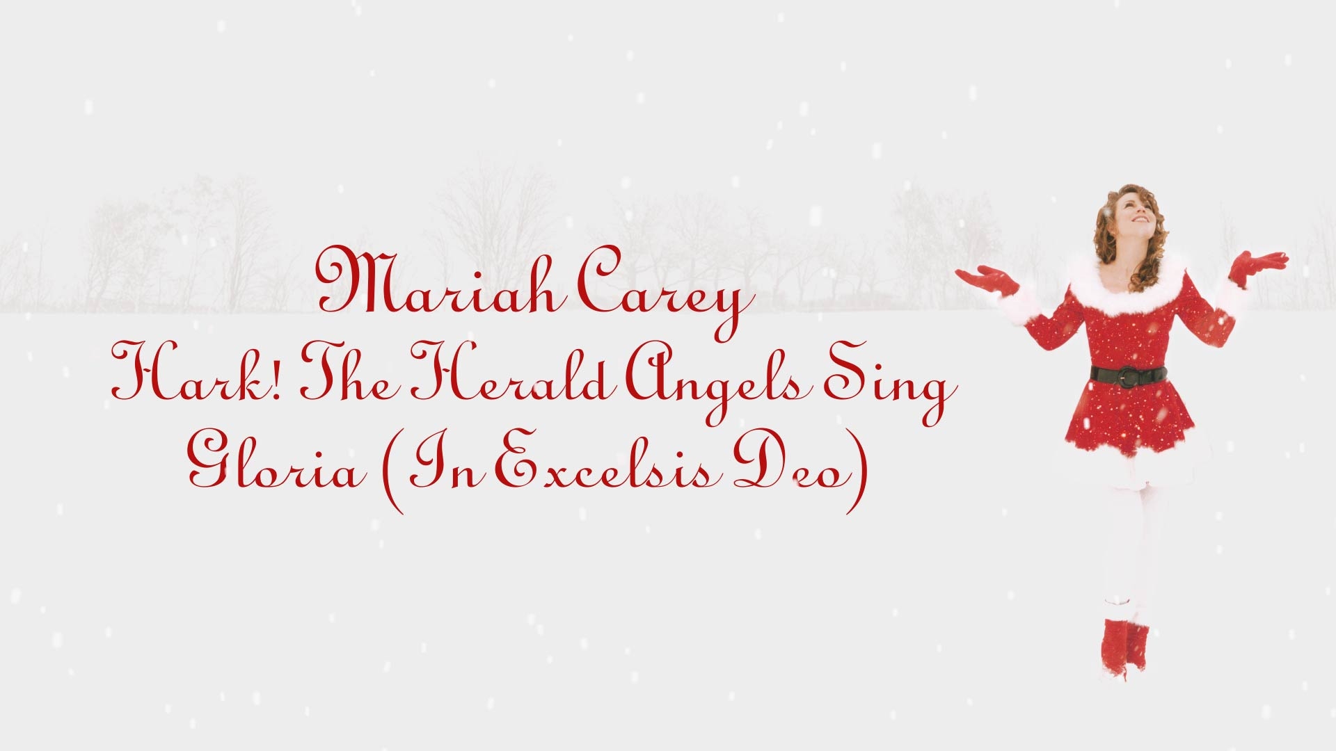 [图]瑪麗亞凱莉「Hark! The Herald Angels Sing / Gloria (In Excelsis Deo)」