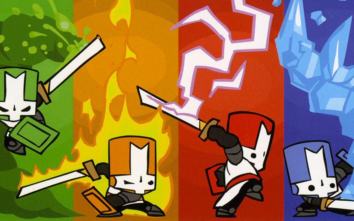 暖阳castlecrashers带小宇胖胖狂扁小朋友