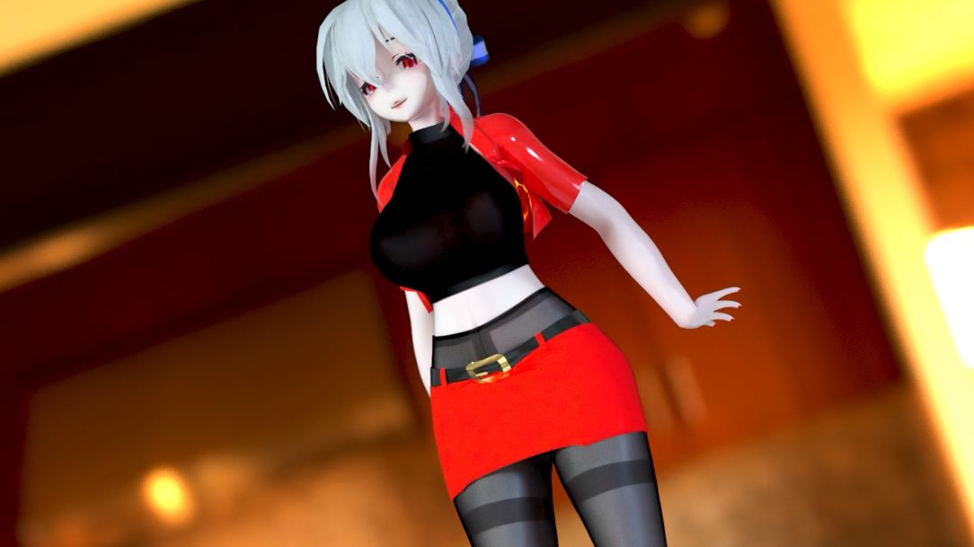 【布料】高腰黑丝裤袜弱音-pop!