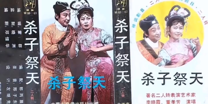 二人转《杀子祭天》李晓霞,董孝芳.演唱(吉林省民间艺术团乐队伴奏)