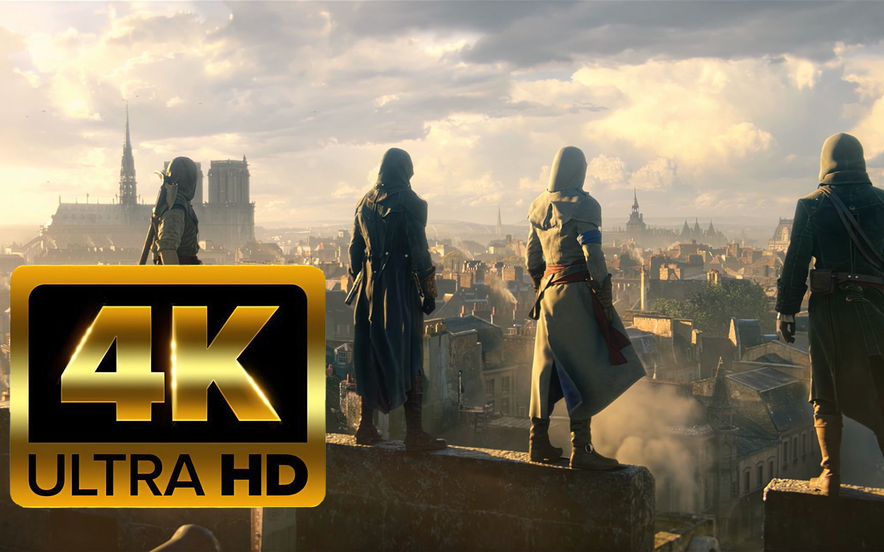 【4k60fps重置】《刺客信条:大革命》cg动画