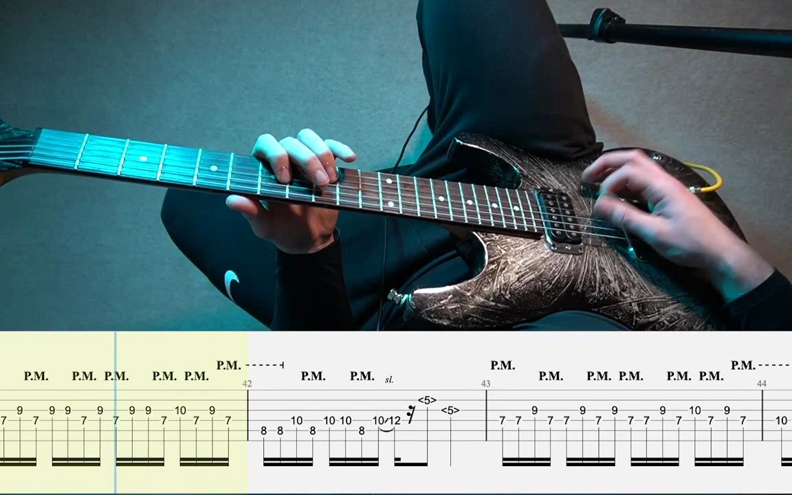 bullet for my valentine – tears dont fall (伴奏 谱子)