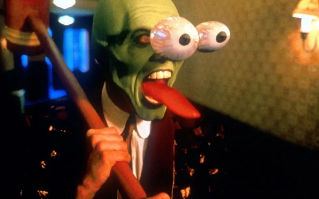 一张绿色面具让男主开启带挂人生电影变相怪杰