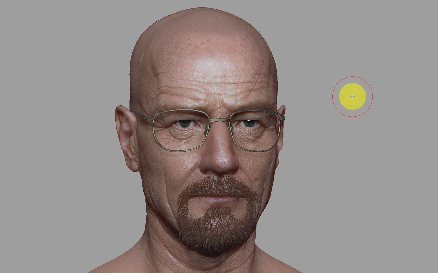 zbrush雕刻人头3d影视cg超逼真
