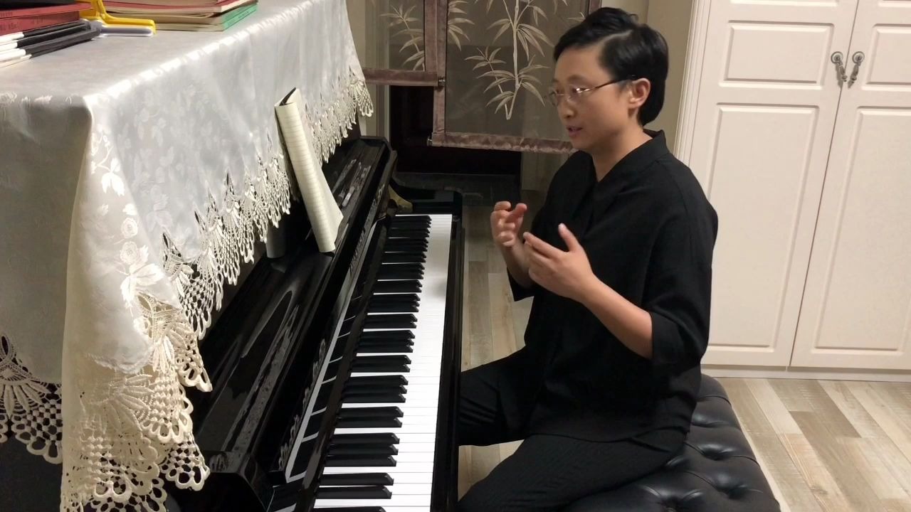 彭雪老师请将音乐轻拿轻放内含钢琴入门学习干货