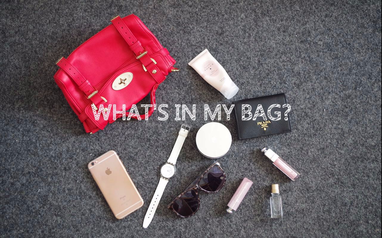 Sally【♡我的包包里有什么|Mulberry Alexa 】What's in my Bag?哔哩哔哩bilibili