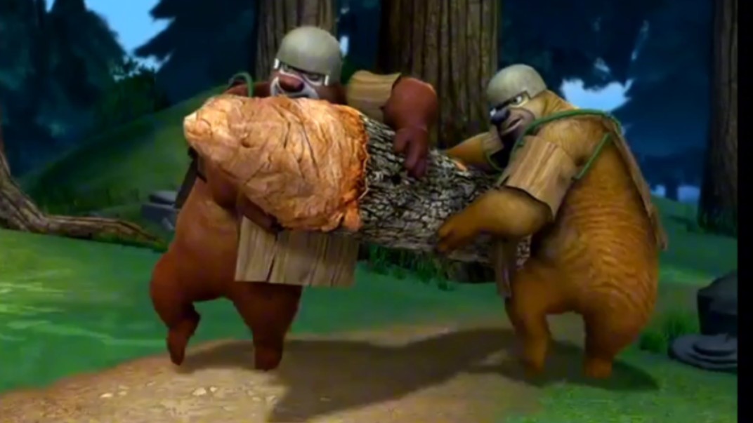 熊出没之环球大冒险05【捍卫熊洞】