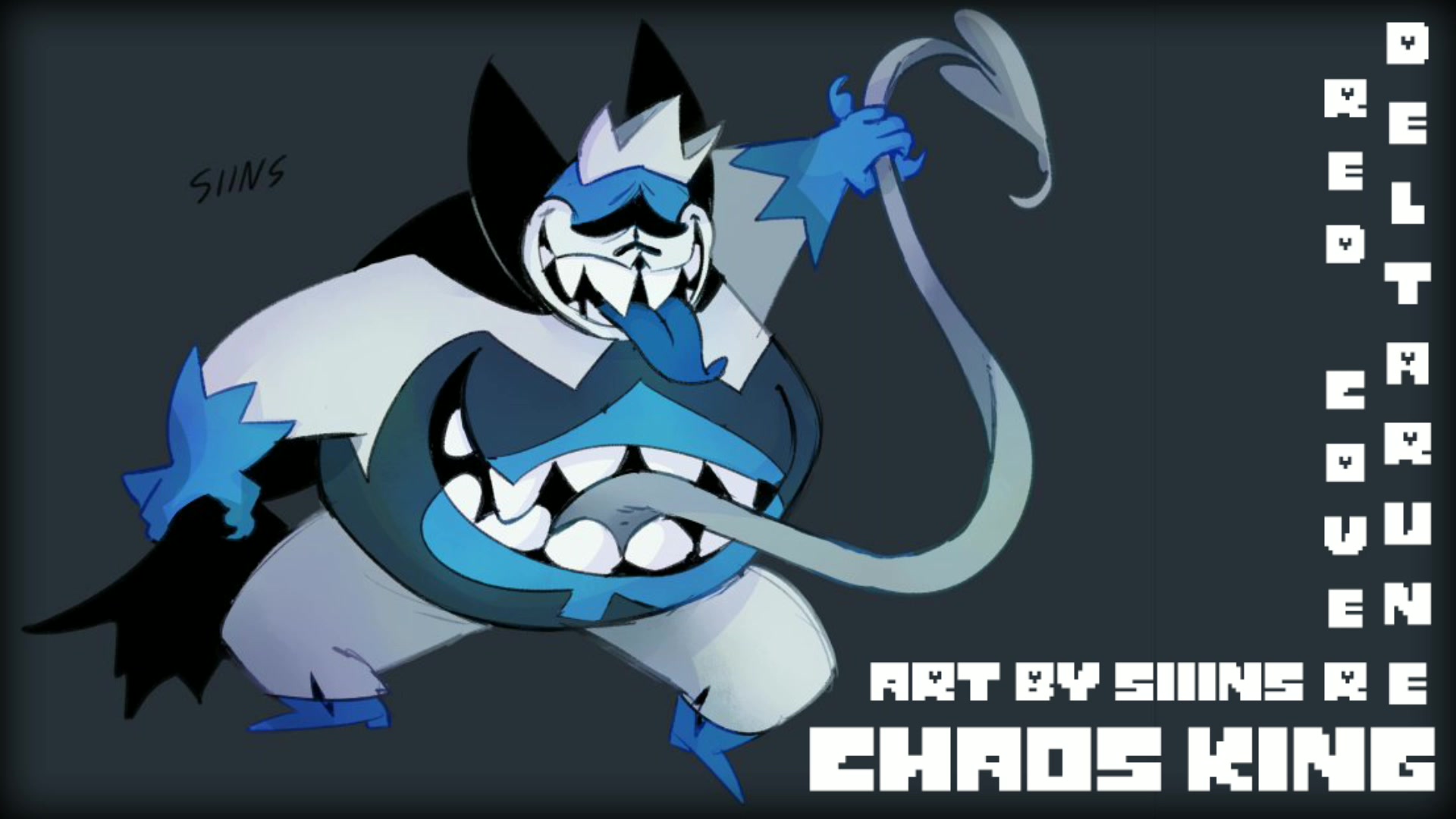 【授权转载】[deltarune] - chaos king (red cover)