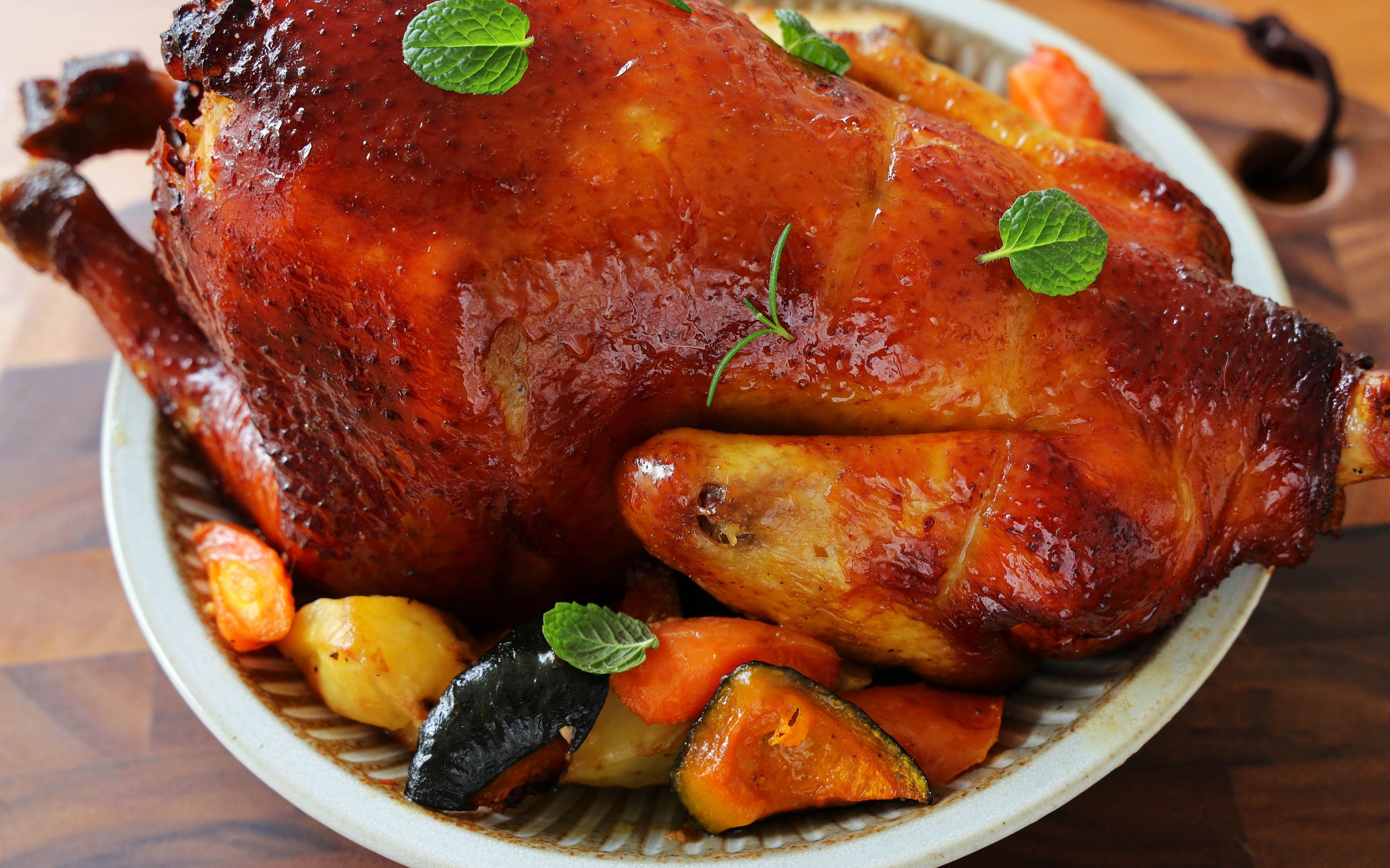 【苹果烤鸡】一道有仪式感的硬菜,逢年过节吃一次,待客倍有面子