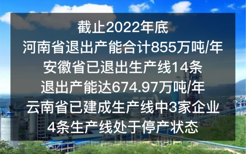 拆除!多省发布关停水泥厂、粉磨站名单!哔哩哔哩bilibili