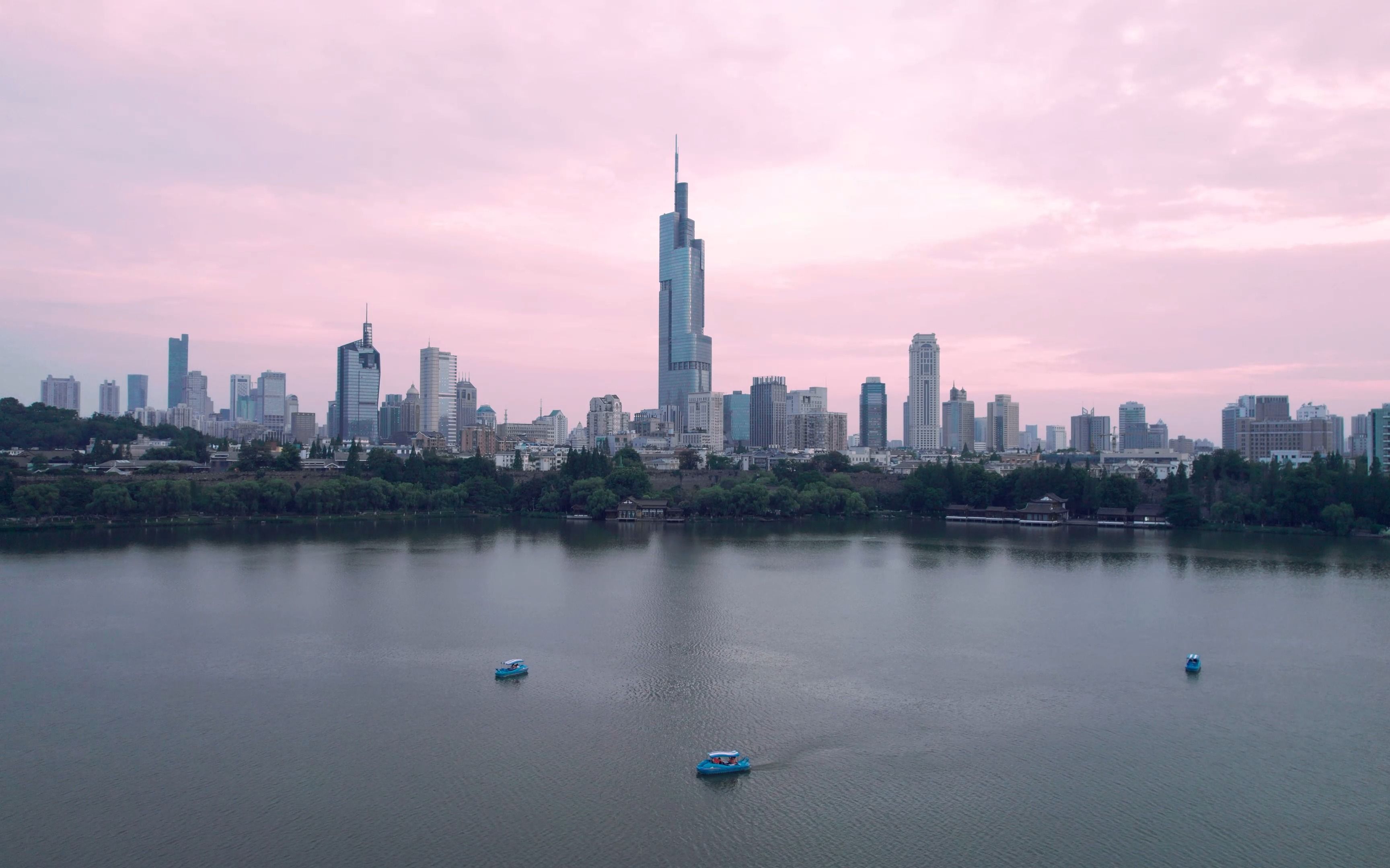 南京壁纸 紫峰大厦图片