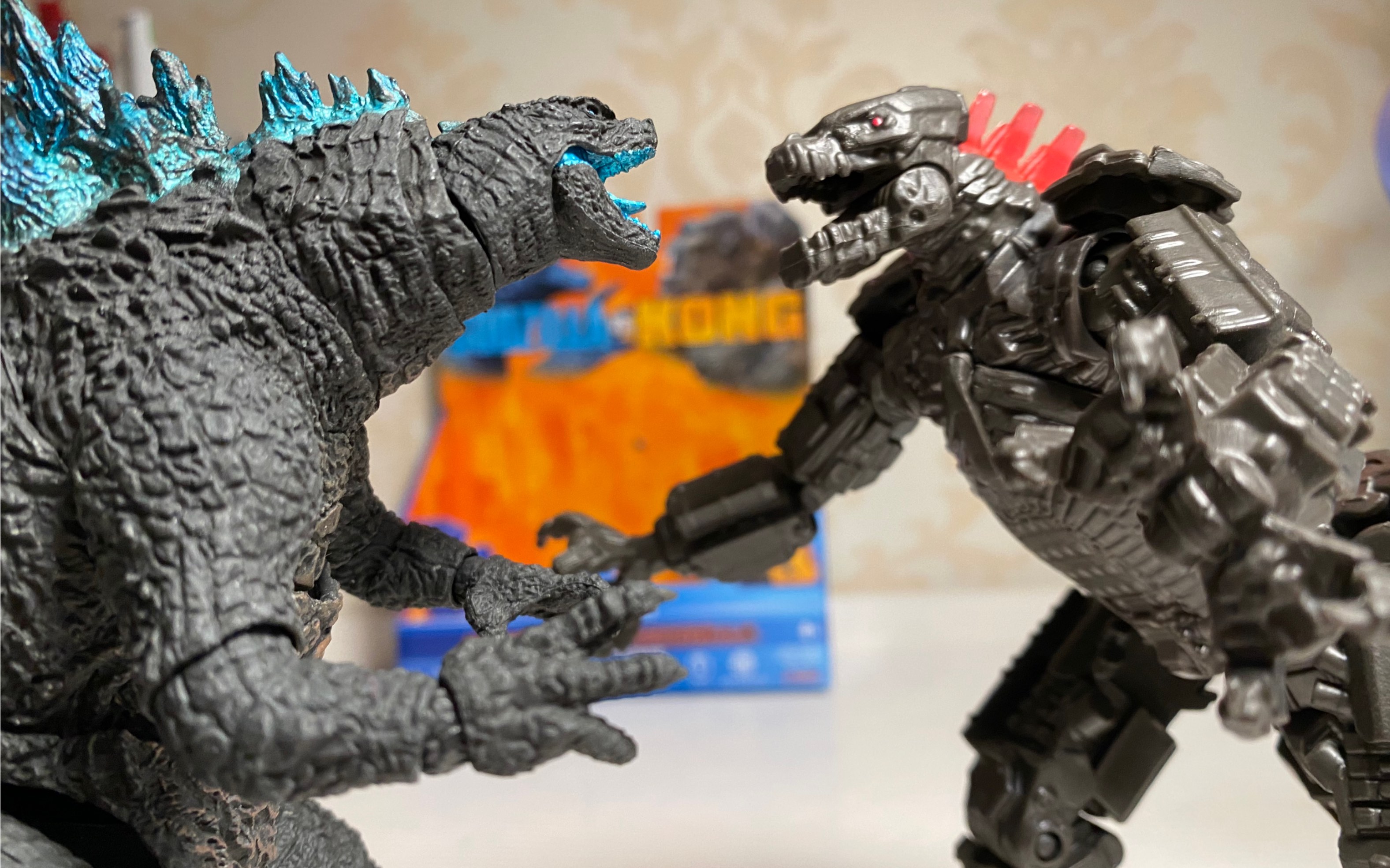 彩星 哥斯拉大战金刚 机械哥斯拉 开箱随聊