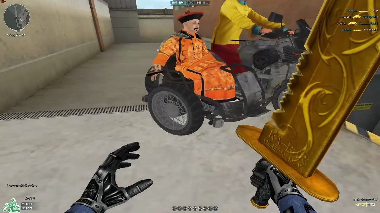 cf越南服:从今天起,这把青钢就不再是小刀了