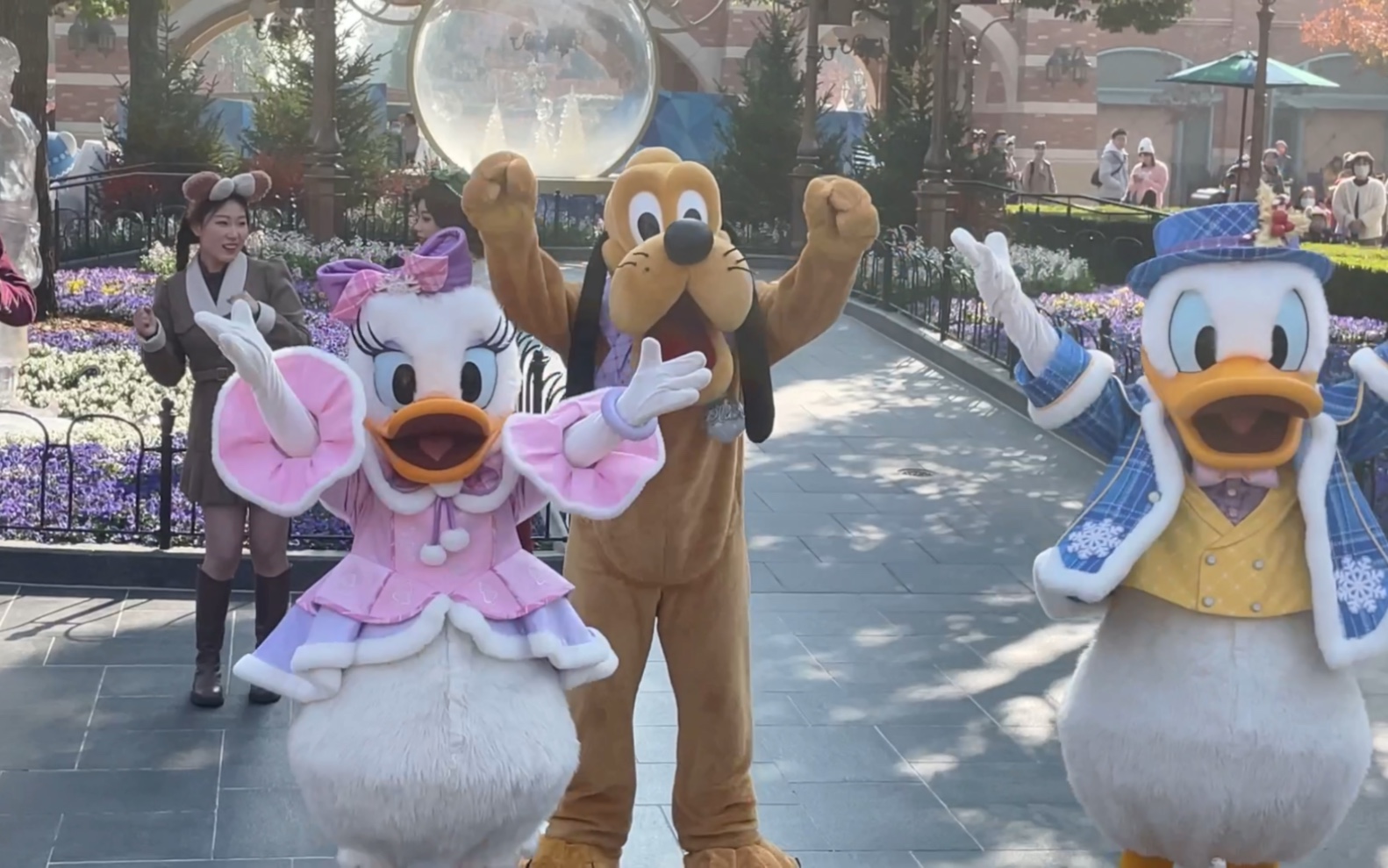 2023年 上海迪士尼乐园 米奇大街 圣诞摇摆舞