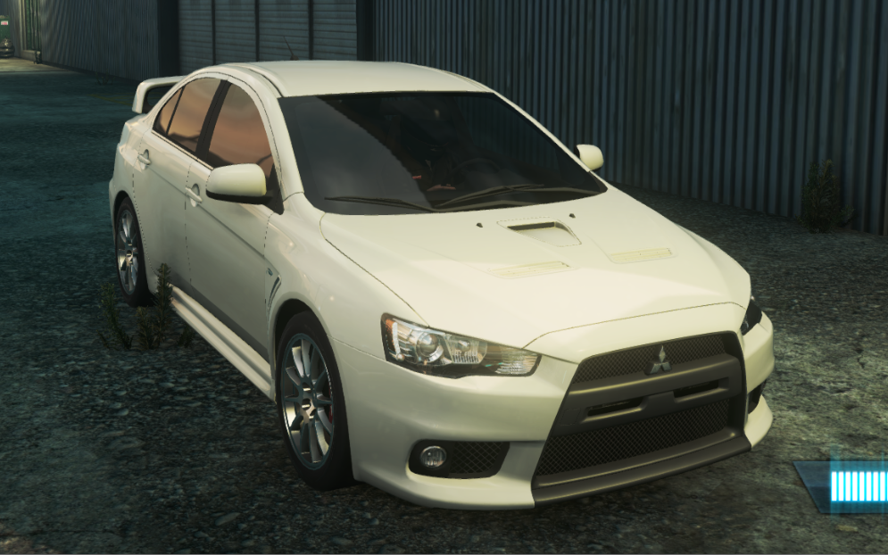 极品飞车17 完美谢幕!三菱evo十代 mitsubishi evolution x