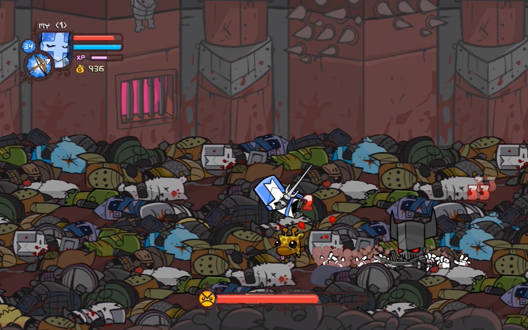 城堡破坏者 打大boss前三个小boos