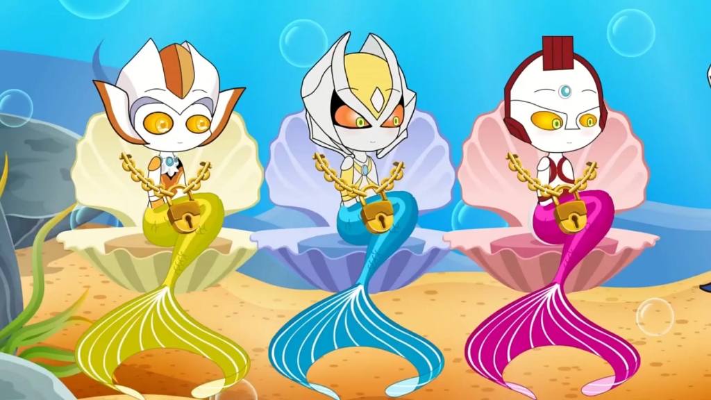 美人鱼的彩色珍珠 #奥特曼 #二次元 #奥特曼动画片儿童视频#星计划