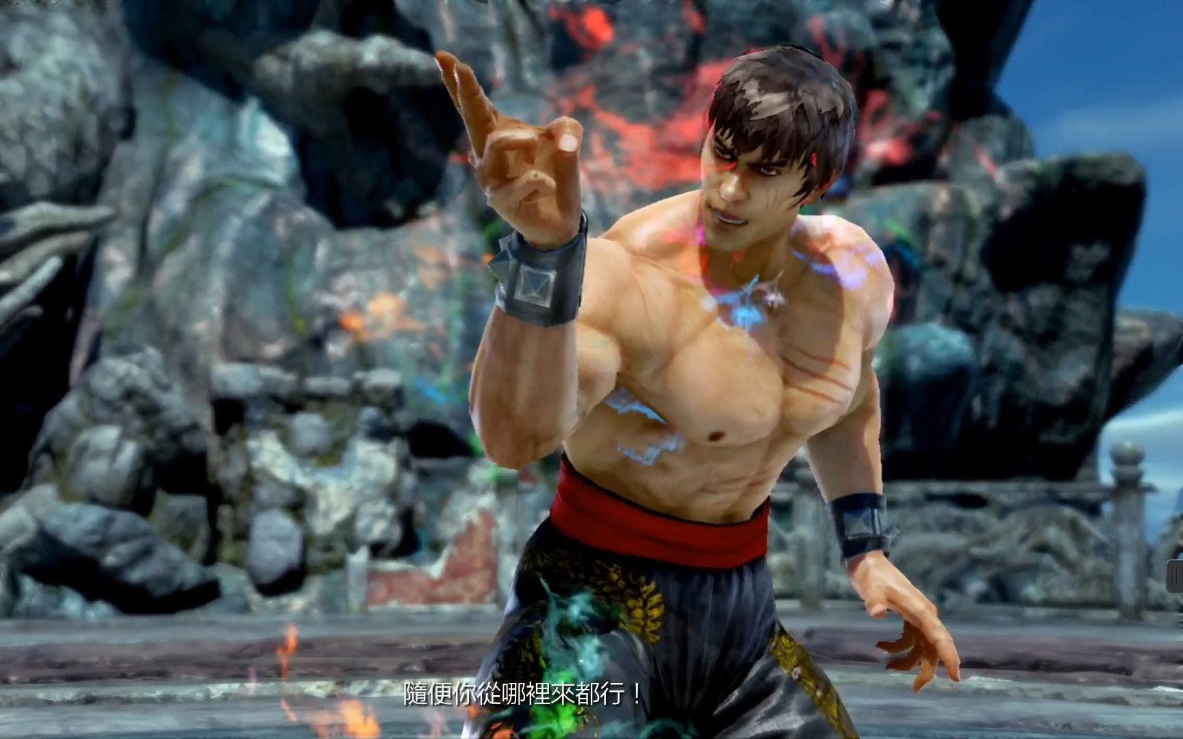 铁拳7 街机模式:李小龙马歇尔 洛 一命通关11月8日