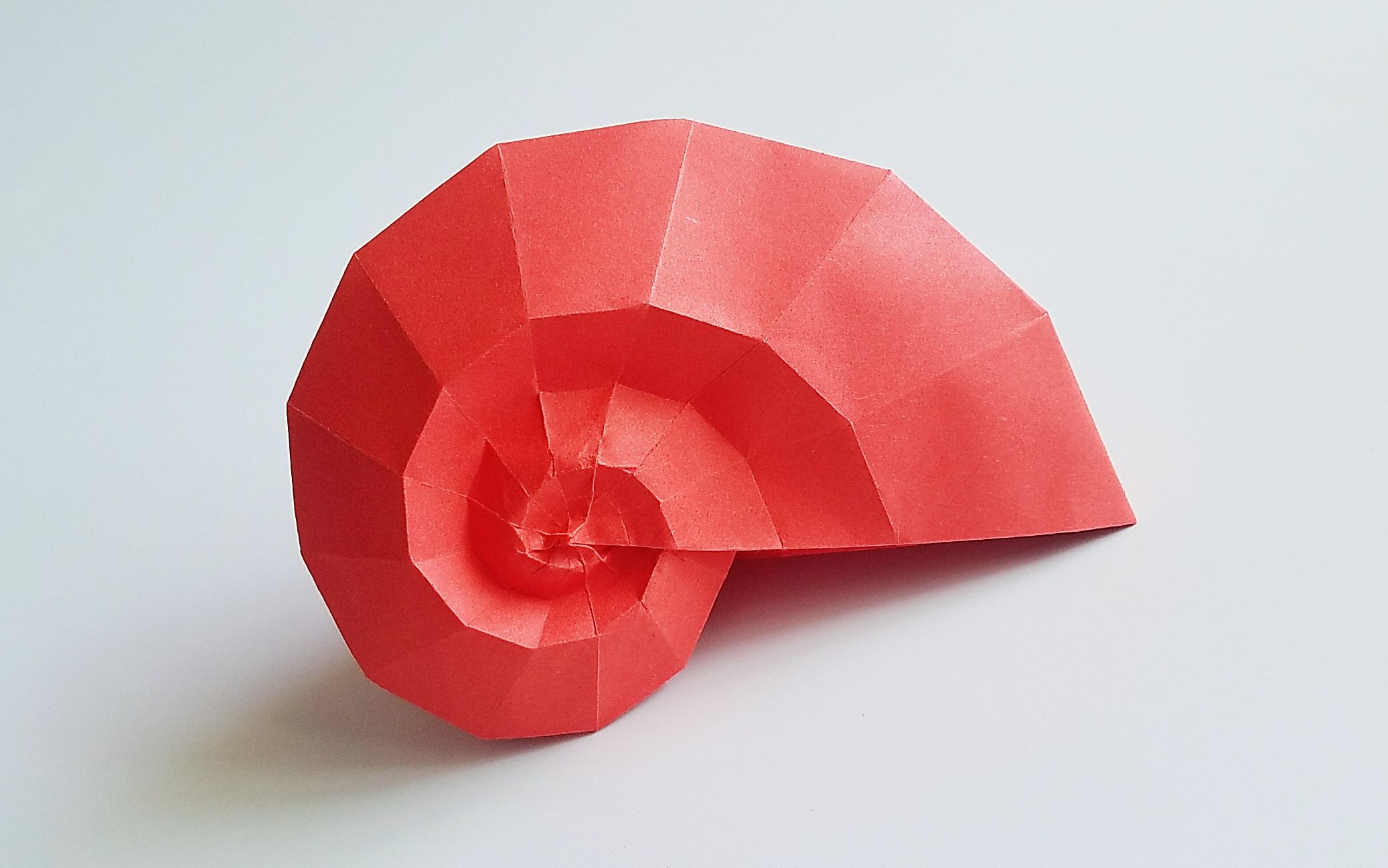 折纸海螺1简单形象_哔哩哔哩 (゜-゜)つロ 干杯~-bilibili