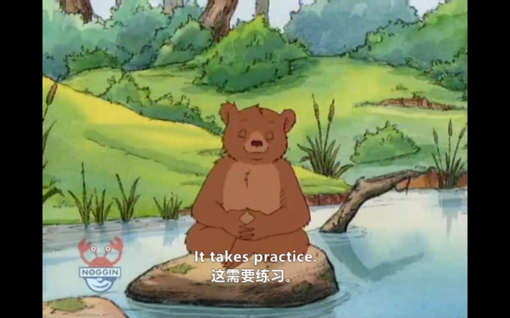 [图]【中英字幕】幼儿启蒙 经典英文动画故事 Little Bear 第一季14 影子