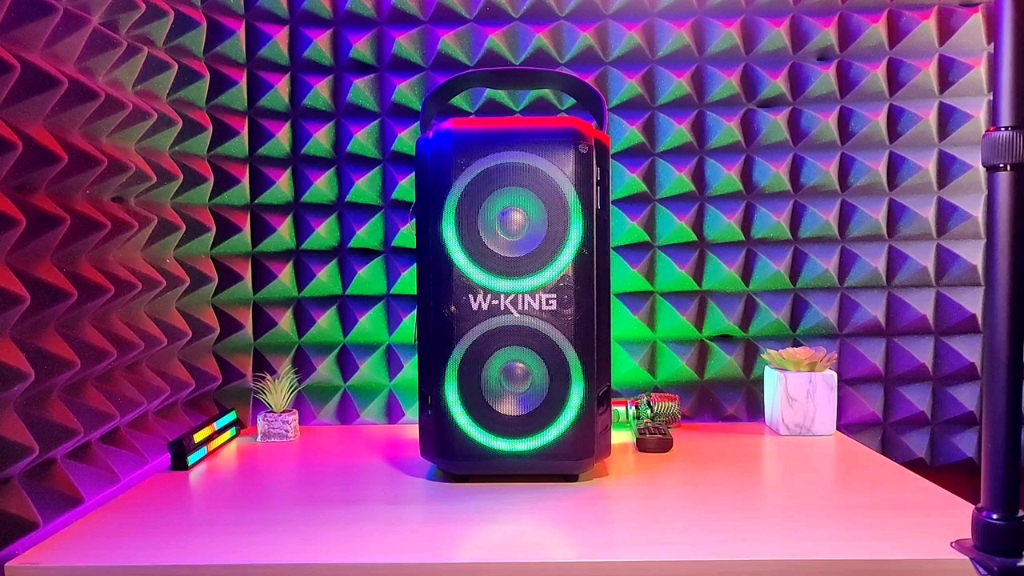 维尔晶w-king t9 蓝牙音箱 低频效果