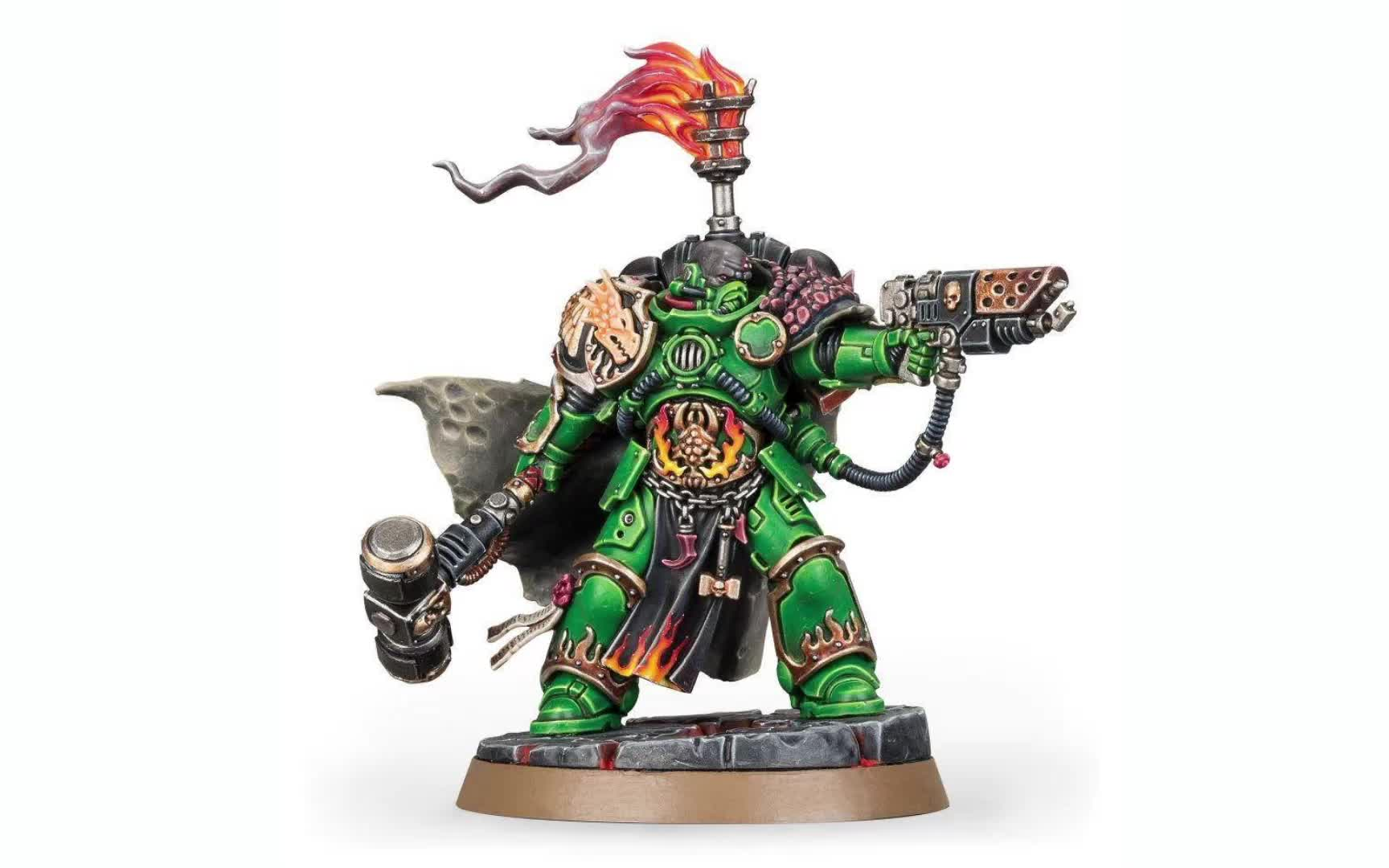 【战锤40k】《泰拉日报》绘画素材收集:18火蜥蜴