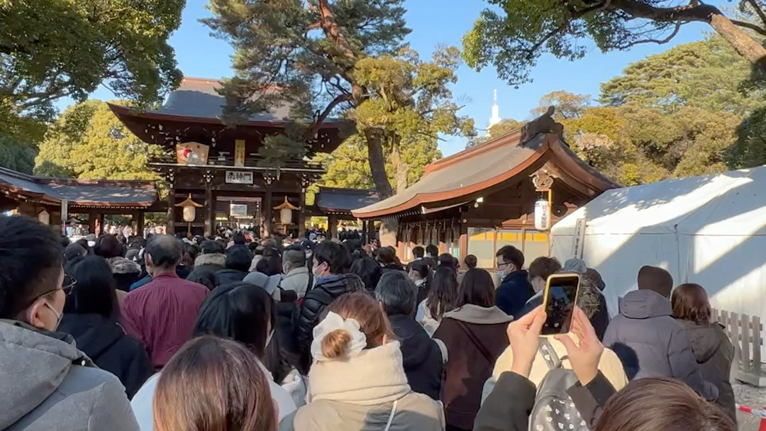 日本新年参拜神社图片