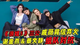 Download Video: 《浪姐5》三公！戚薇背信弃义！谢金燕＆蔡文静组队对抗！