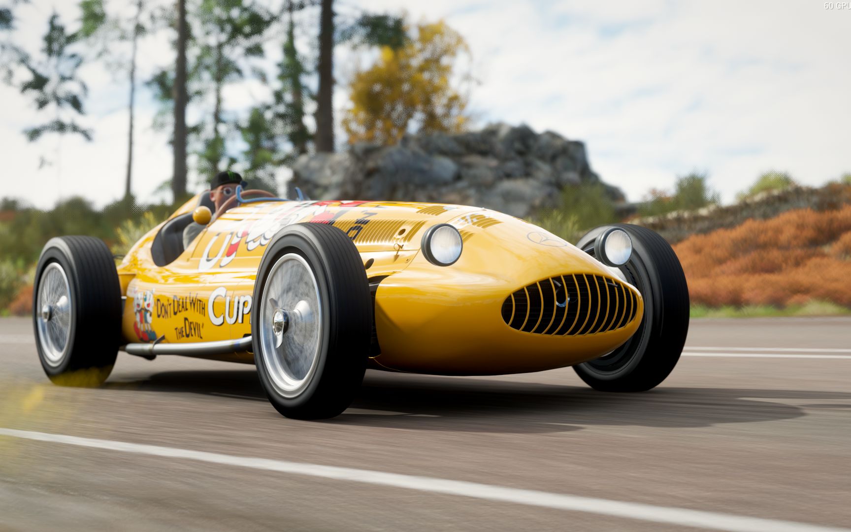 【地平线4】「退休之余」梅赛德斯奔驰w154 秋季线上狮子头 公路赛