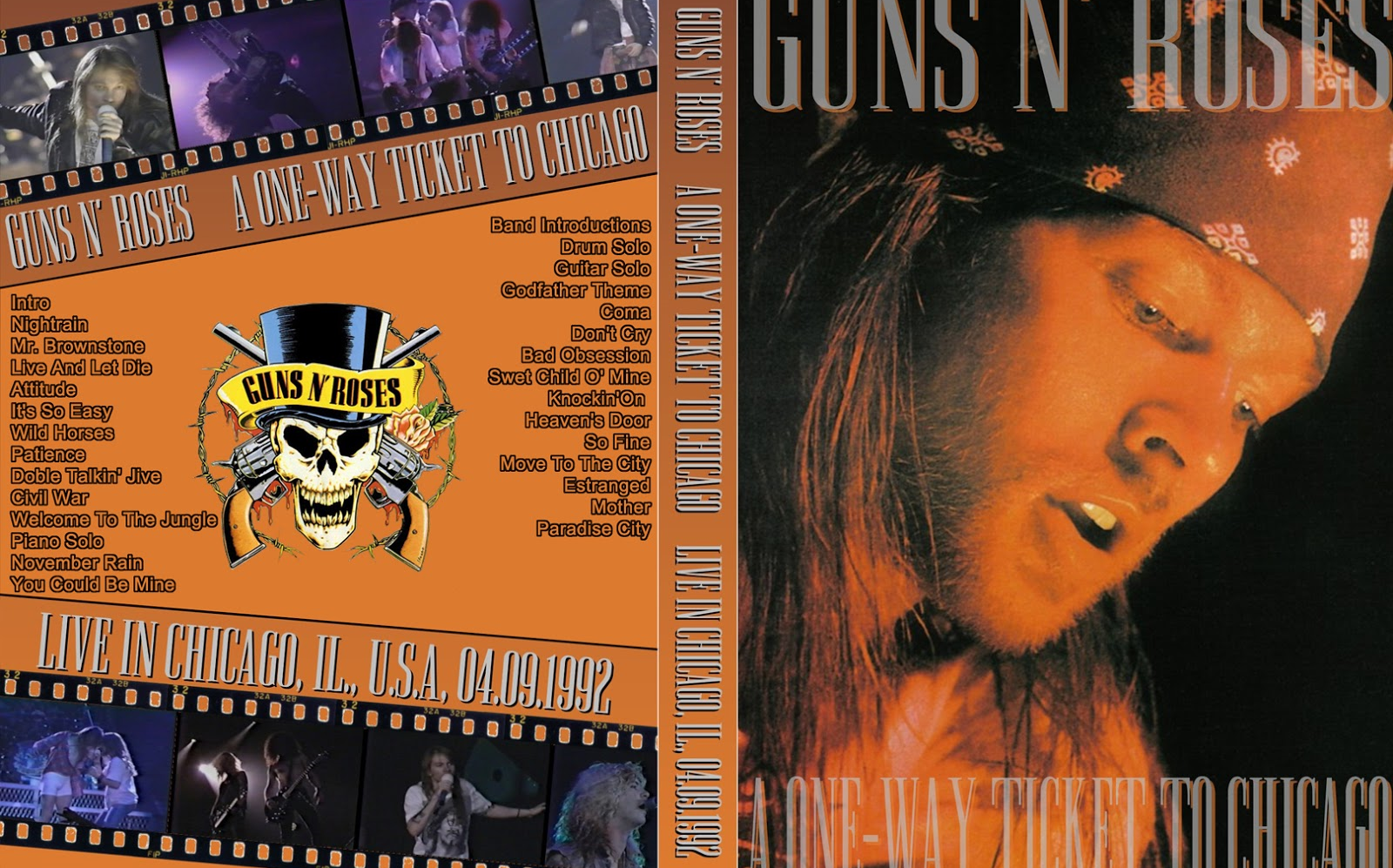 【Guns N' Roses】1992  芝加哥好事达体育馆现场(Disc2) Live at Rosemont Horizon, Chicago哔哩哔哩bilibili