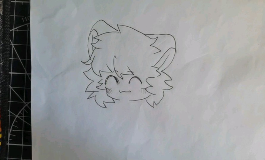 一个兽设的手绘过程