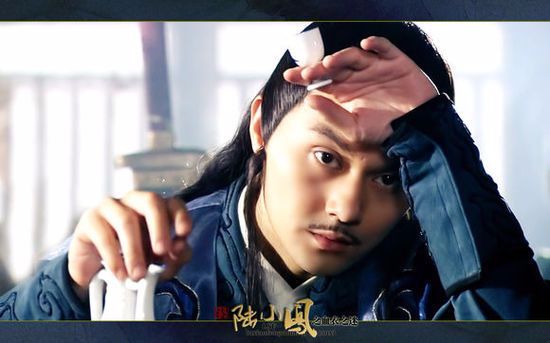 陆小凤陆花一只玉树临风雪白干净可帅可萌四条眉毛的陆小鸡啊赠予陆遥