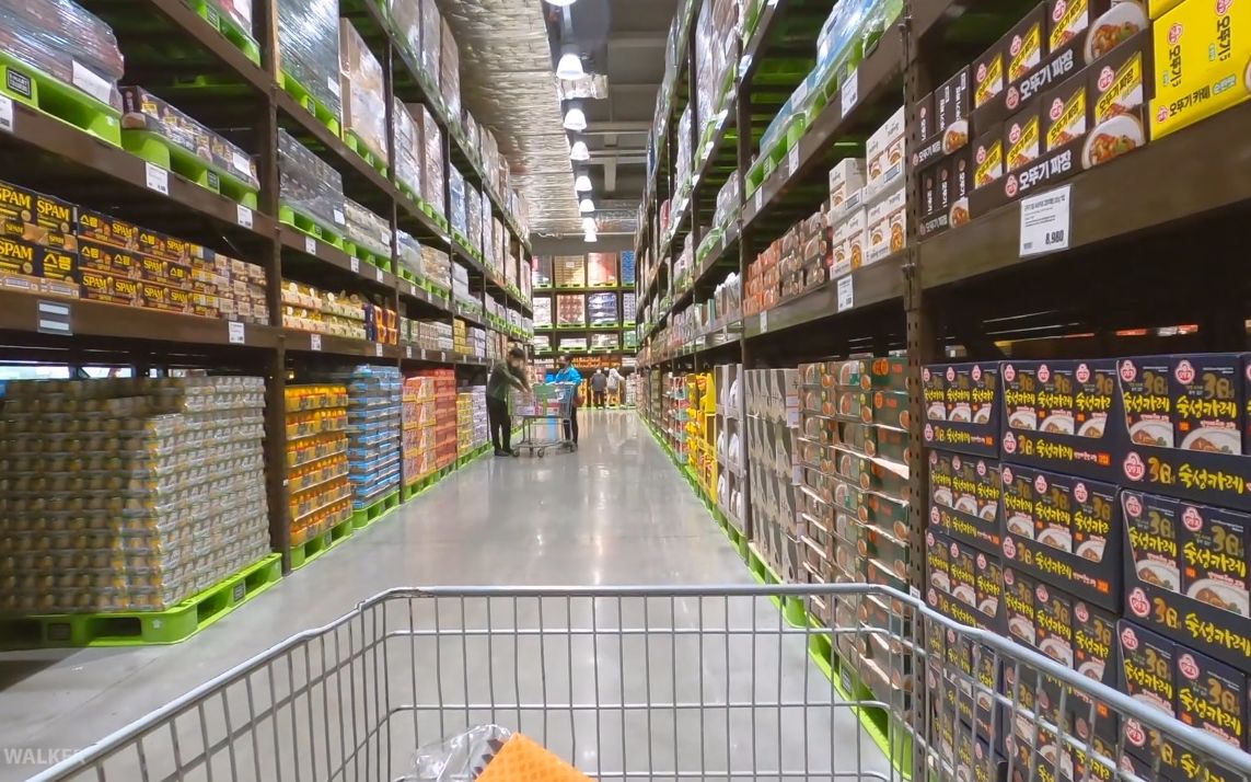 【超清韩国】漫步首尔仓储式超级市场 2020.10