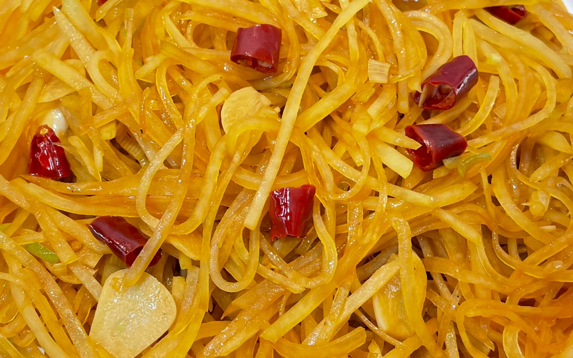 酱油土豆丝简单易做,爽口又下饭!