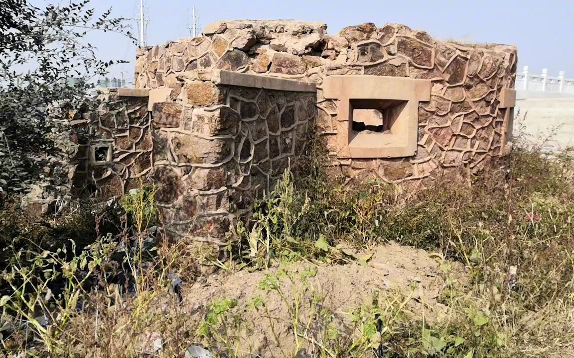 屹立了80年的侵华日军机枪碉堡