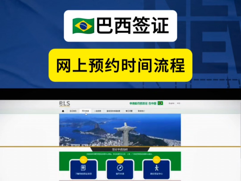 巴西签证预约流程,巴西签证网上预约时间攻略哔哩哔哩bilibili