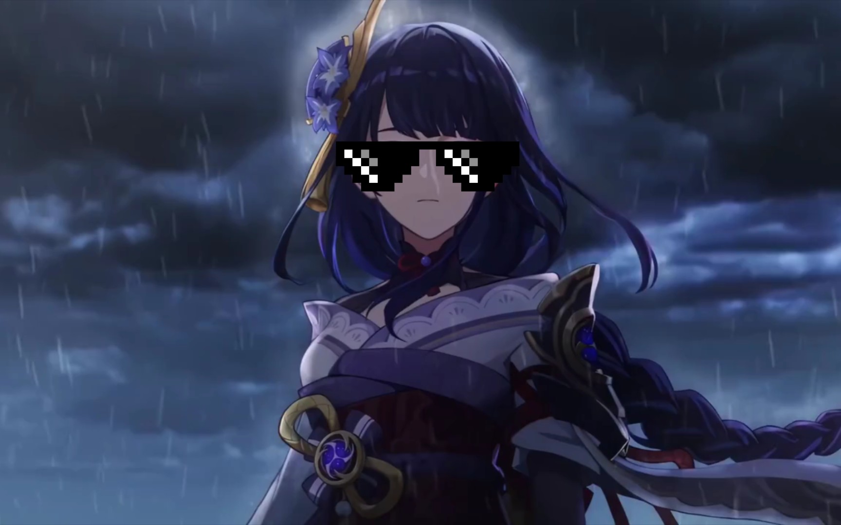 雷神降临!雷电将军霸气侧漏!