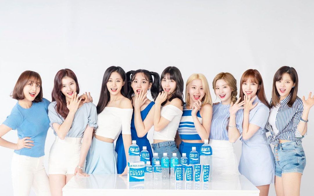 【twice中字收藏】宝矿力水特in泰国 广告拍摄花絮