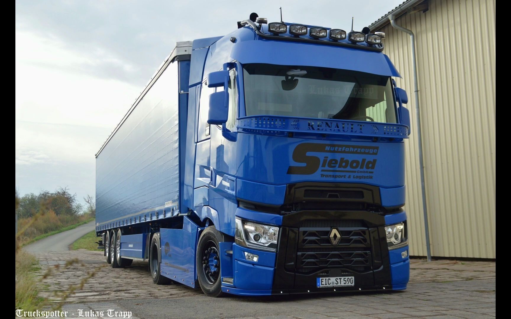 【欧卡专辑】Sail~ 雷诺T系 Renault T520 卡车改装 | Siebold Nutzfahrzeuge | Truckerbabe #328哔哩哔哩bilibili