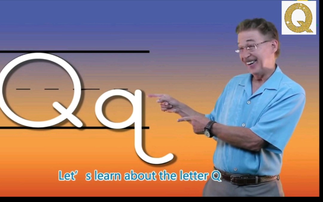 [图]自然拼读初级视频Learn about the alphabet by Jack Hartmann-Letter Q